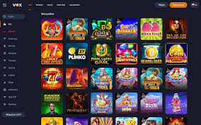 Strona internetowa kasyna Vox: Kasyno brytyjskie
